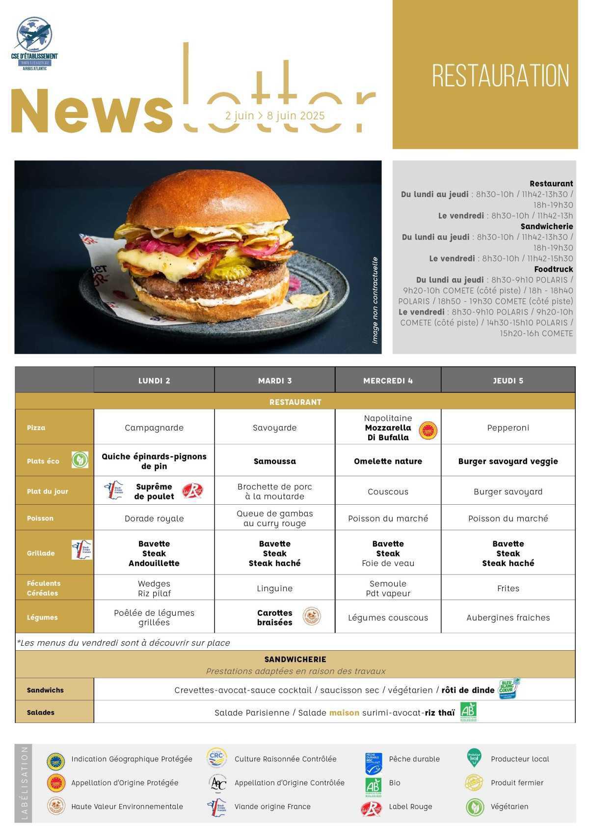 Informations du CSE et de la coopérative semaine 23 Informations du CSE et de la coopérative semaine 23