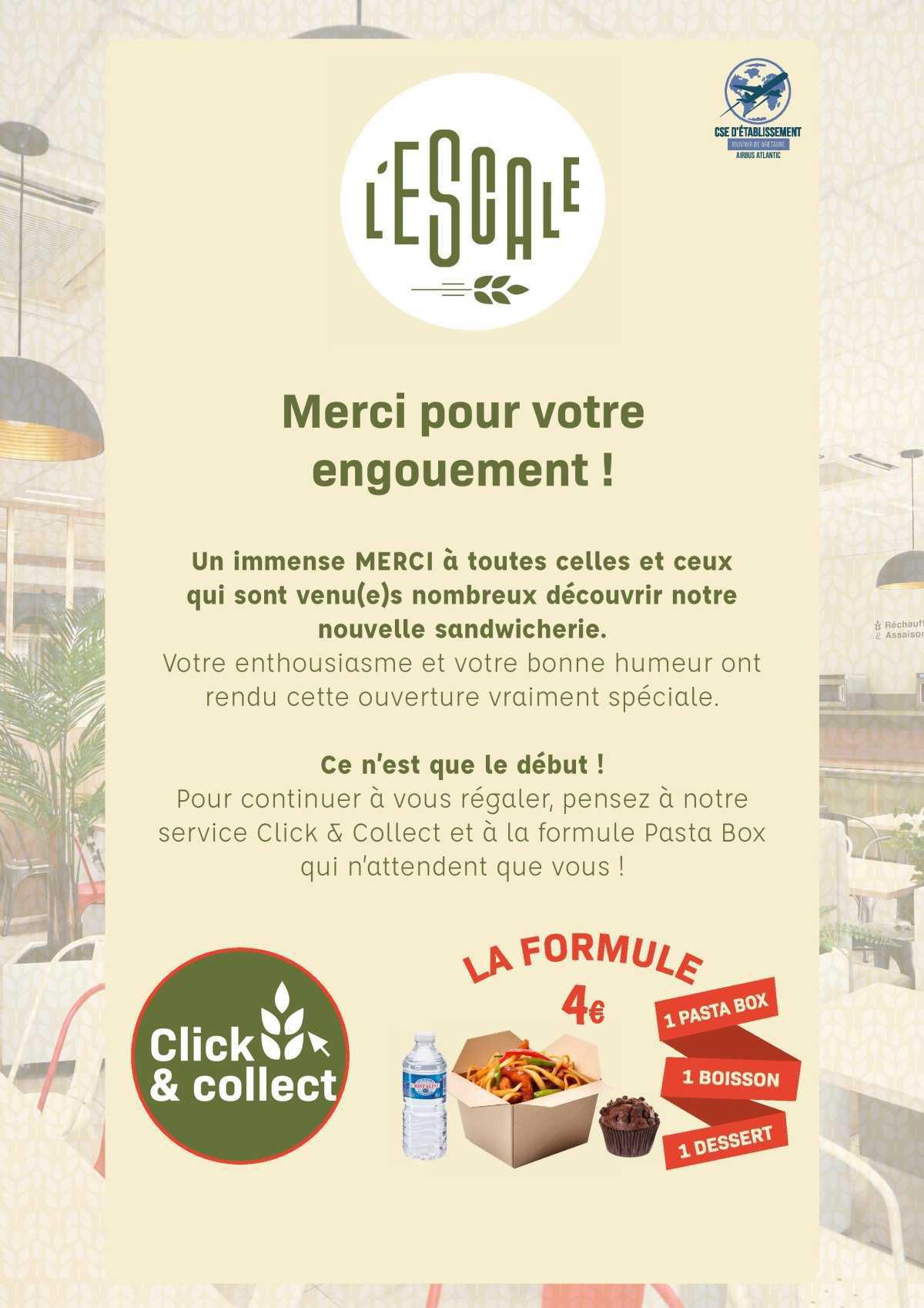 Informations du CSE et de la coopérative semaine 27