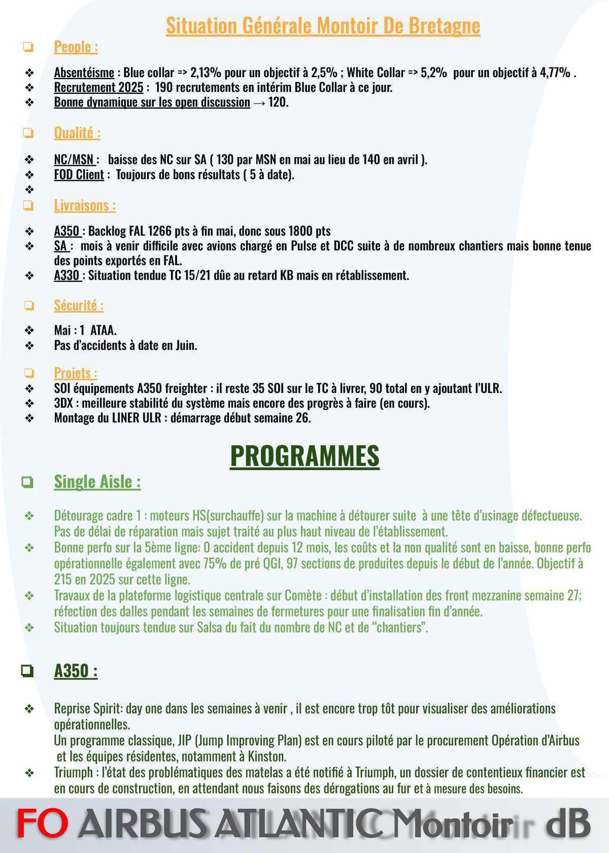 Compte-rendu FO du CSE-E du 26 juin 2025