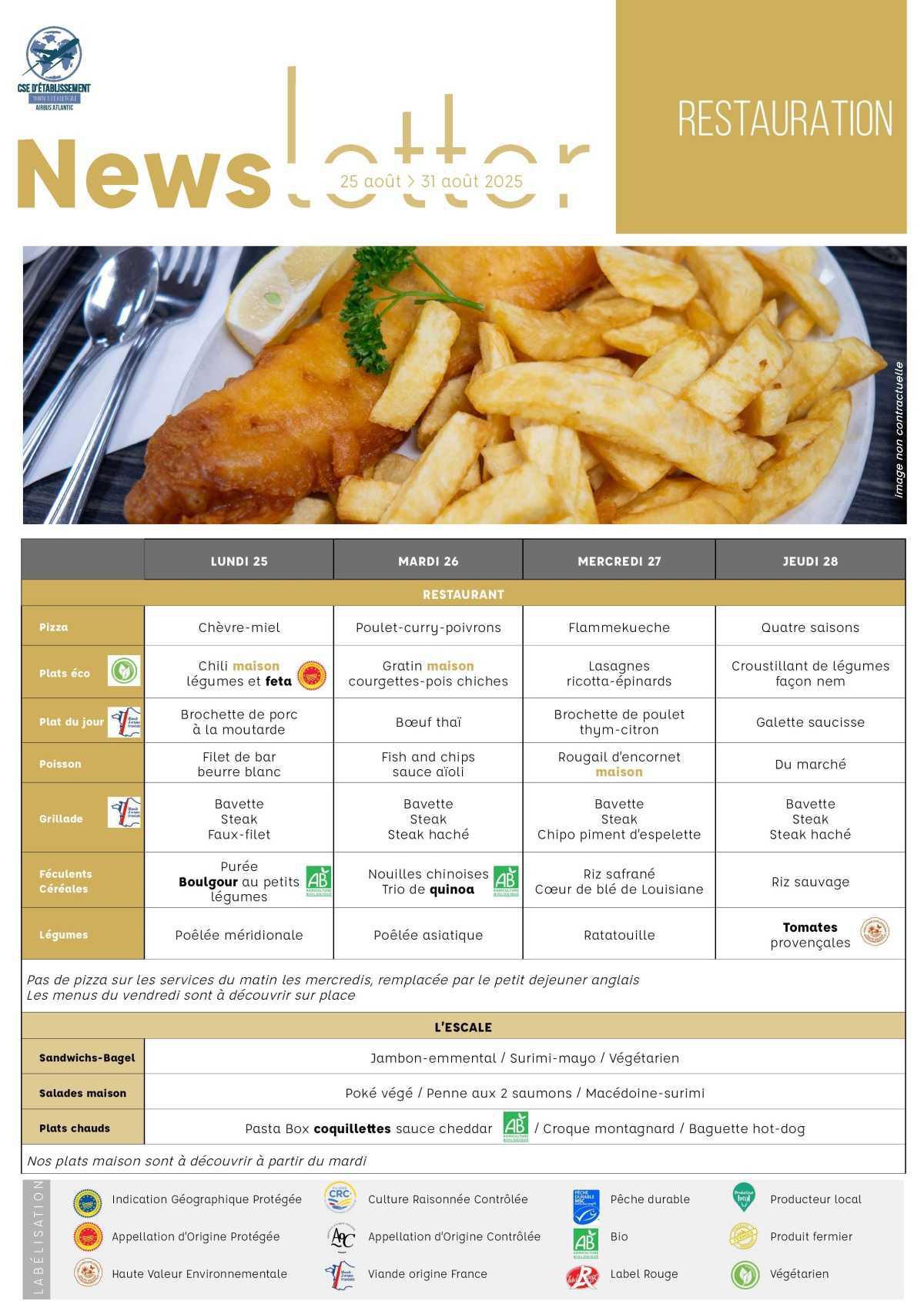 Informations du CSE et de la coopérative semaine 35 Informations du CSE et de la coopérative semaine 35