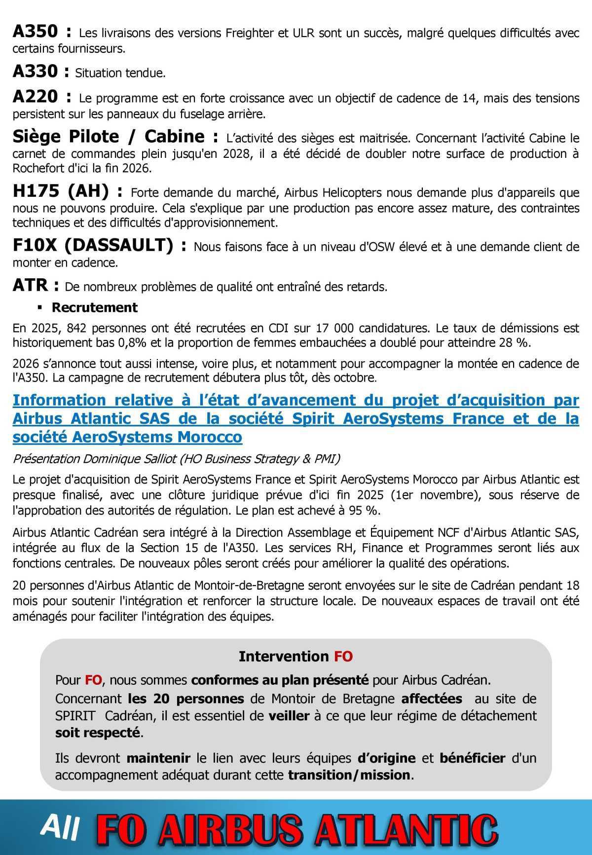 Compte-Rendu Partiel du CSE-C du 18 septembre 2025