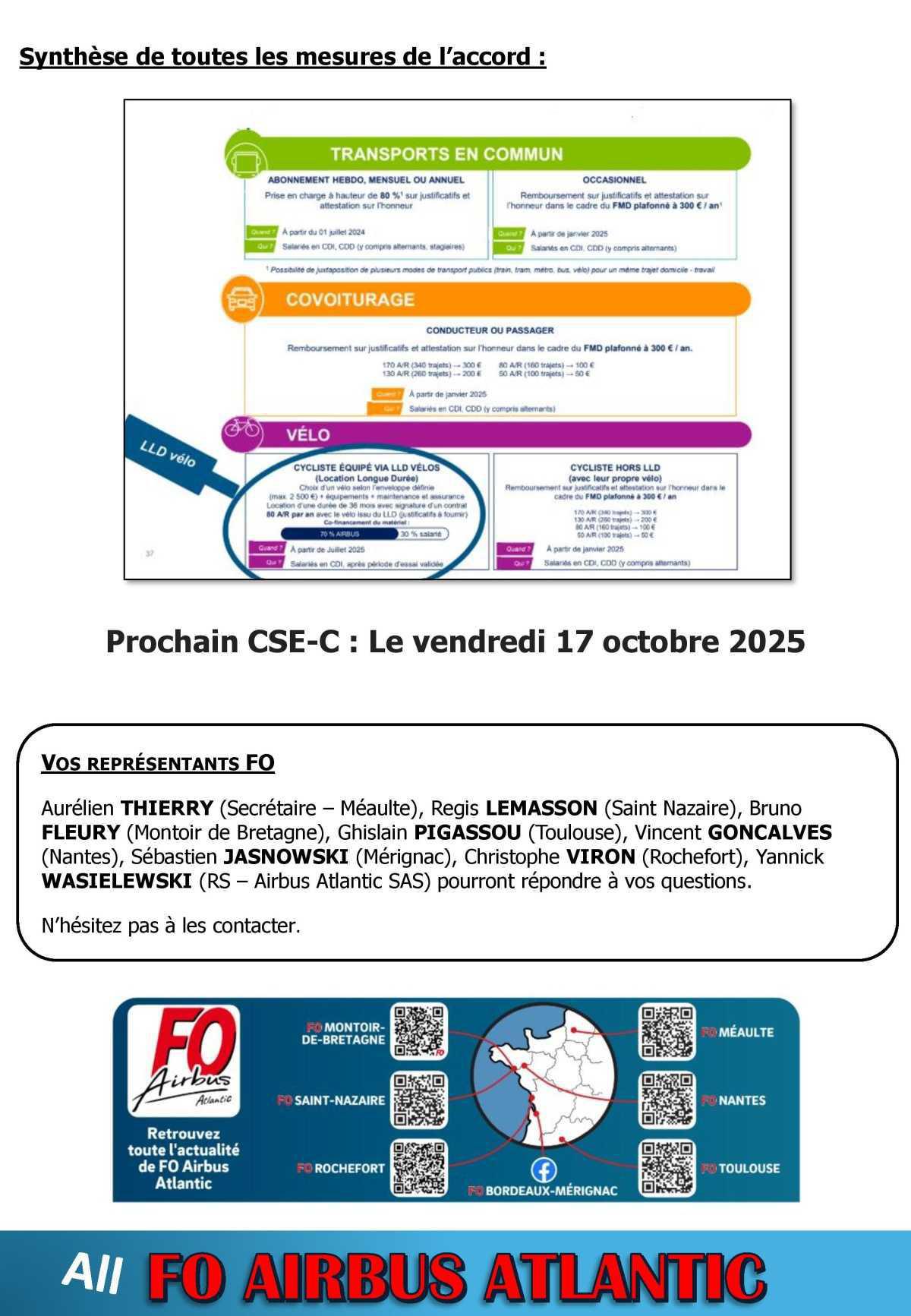 Compte-Rendu Partiel du CSE-C du 18 septembre 2025