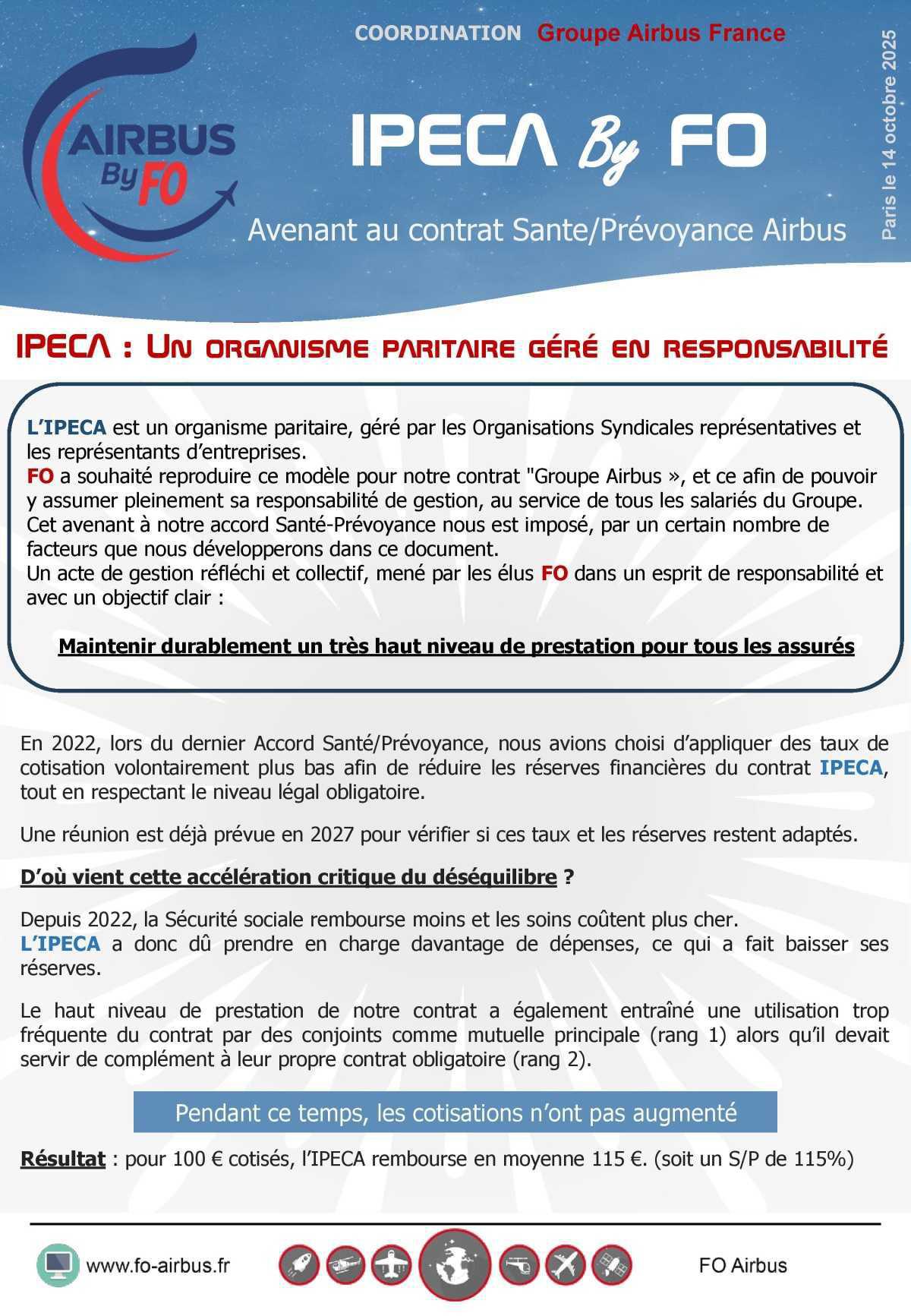 IPECA by FO : Un organisme paritaire géré en responsabilité