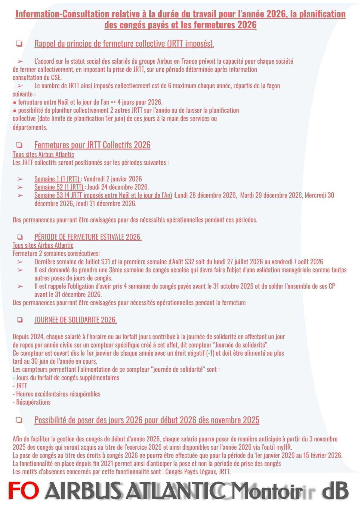 Compte rendu FO du CSE du 30 octobre 2025