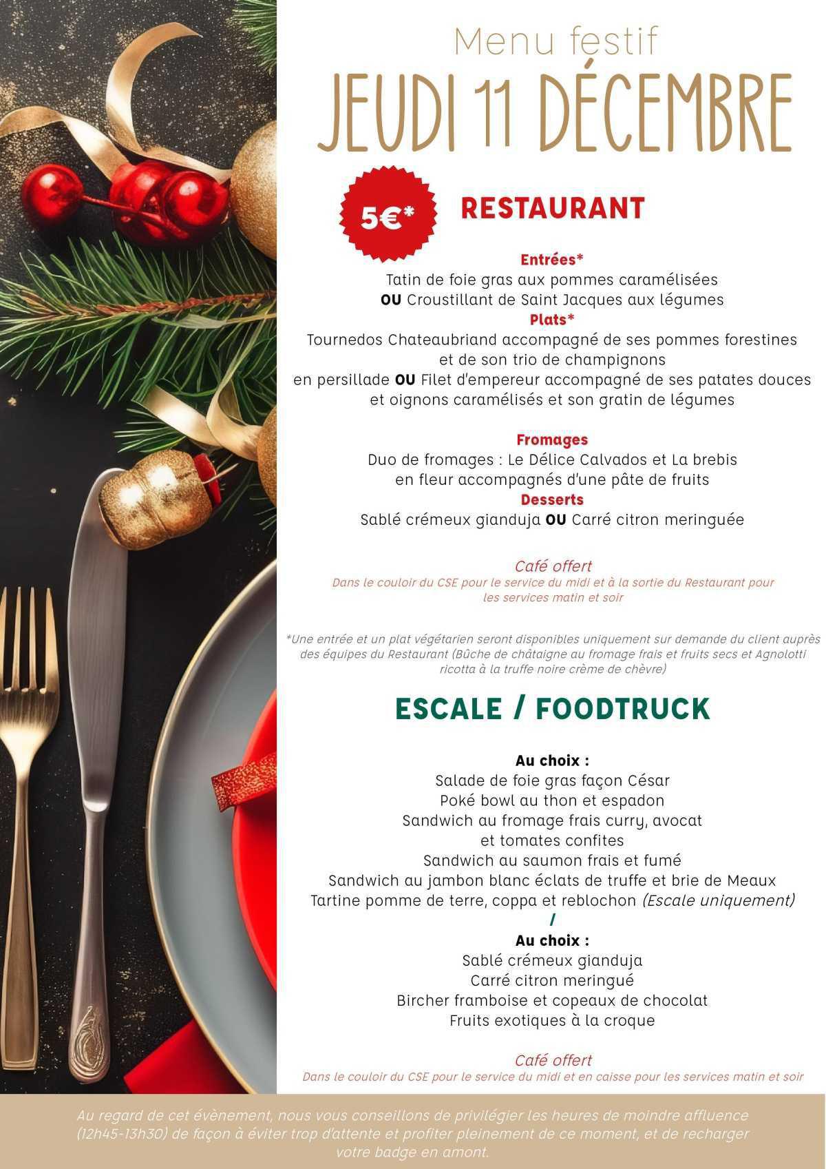 Informations du CSE et de la coopérative semaine 50