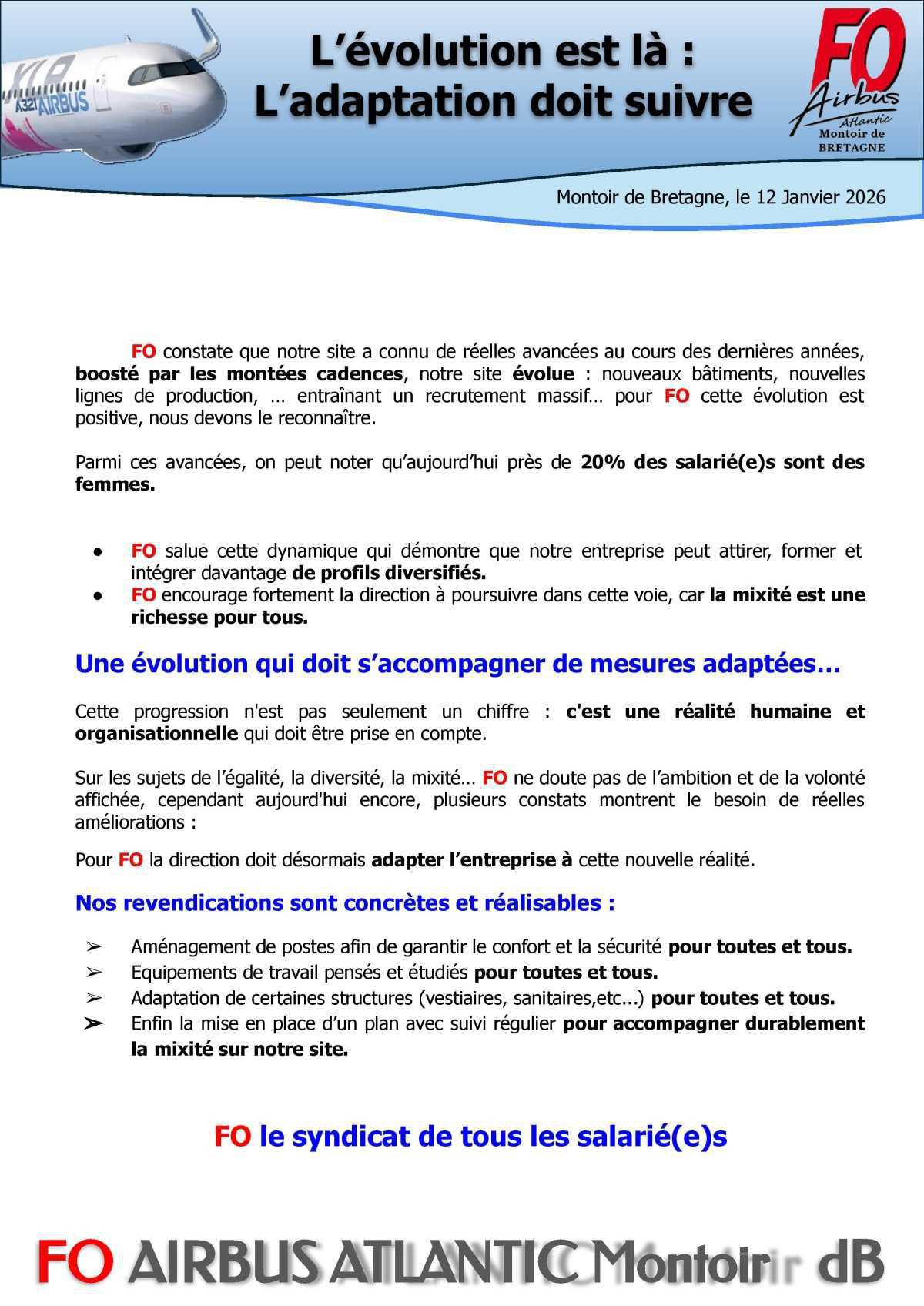 L'évolution est là : l'adaptation doit suivre