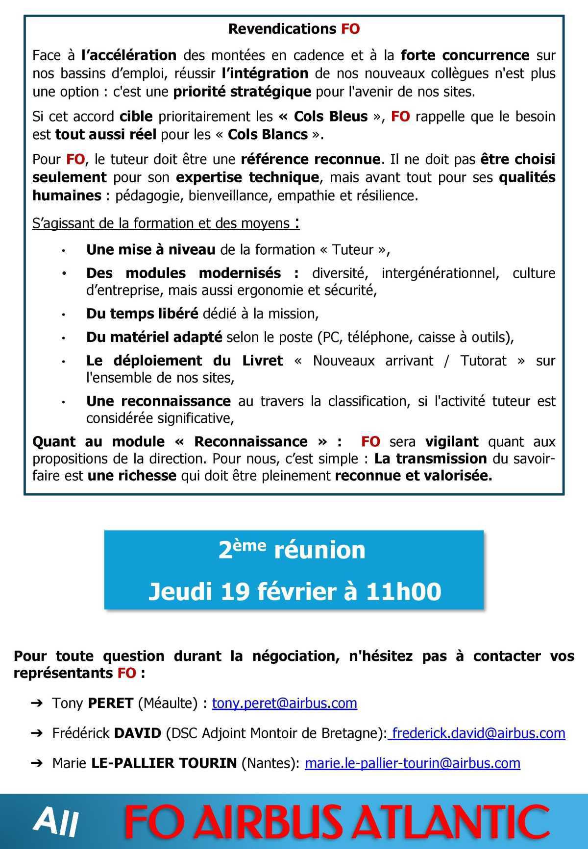 TUTORAT : 1ère réunion 