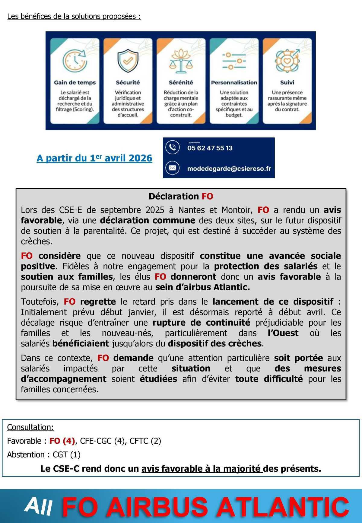 Compte Rendu FO succinct du CSE-C du 06 février 2026