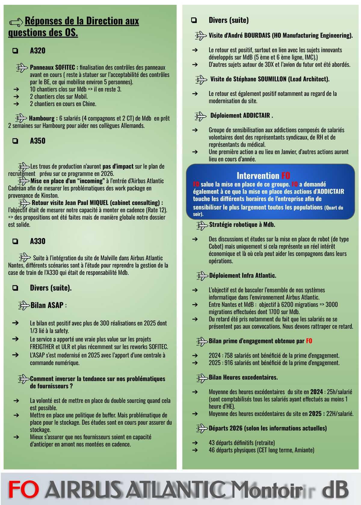 Compte rendu FO du CSE du 26 février 2026