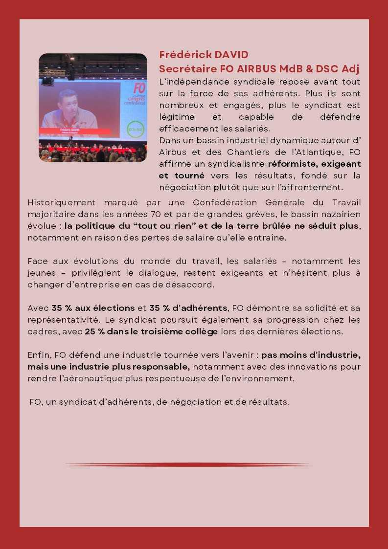 26e congrès confédéral FO à Dijon