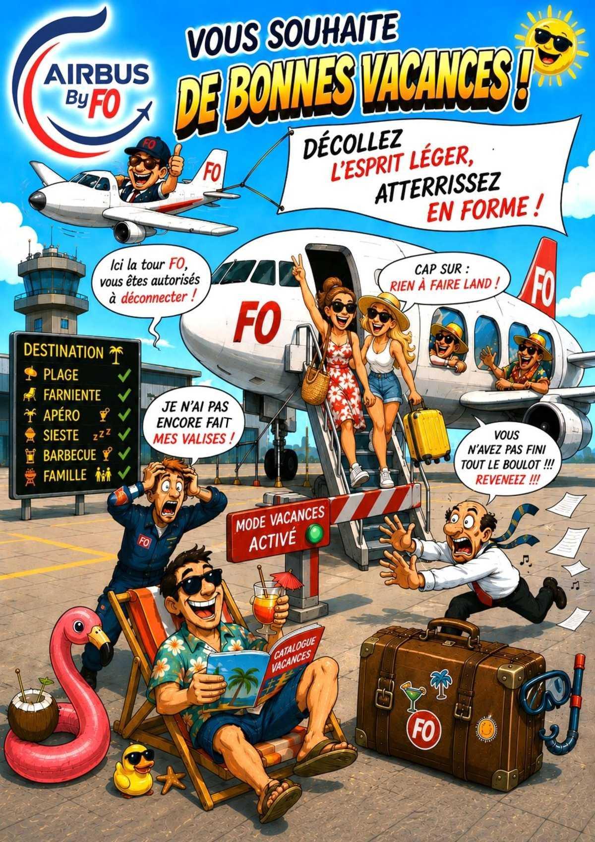 FO vous souhaite de bonnes vacances !