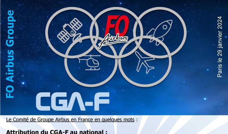 Tract FO sur le CGAF (Comité de Groupe Airbus France)
