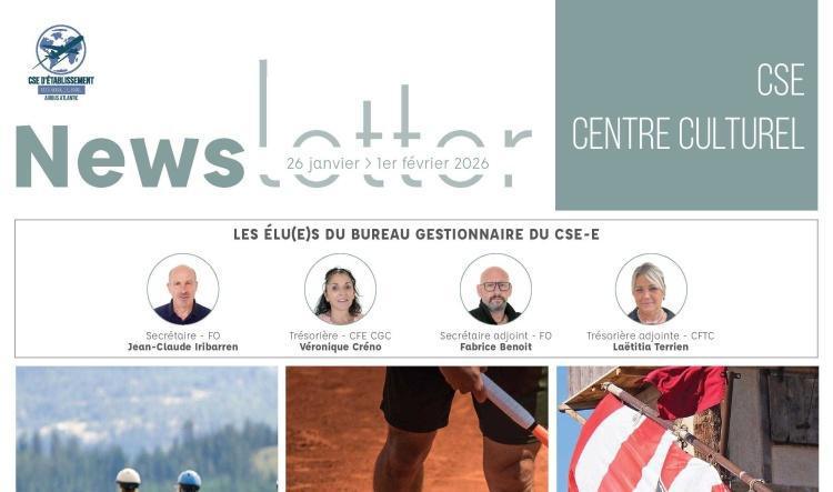 Informations du CSE et de la coopérative semaine 5