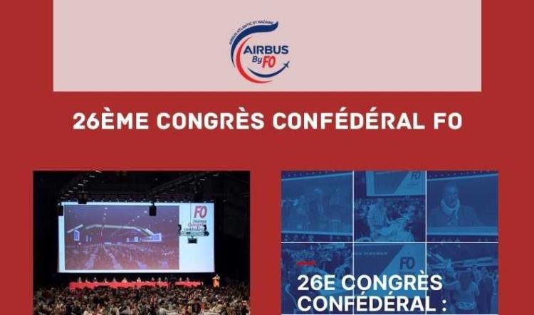 26e congrès confédéral FO à Dijon