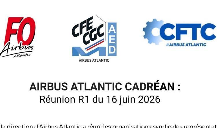 Airbus Atlantic Cadréan : R1 du 16 juin 2026