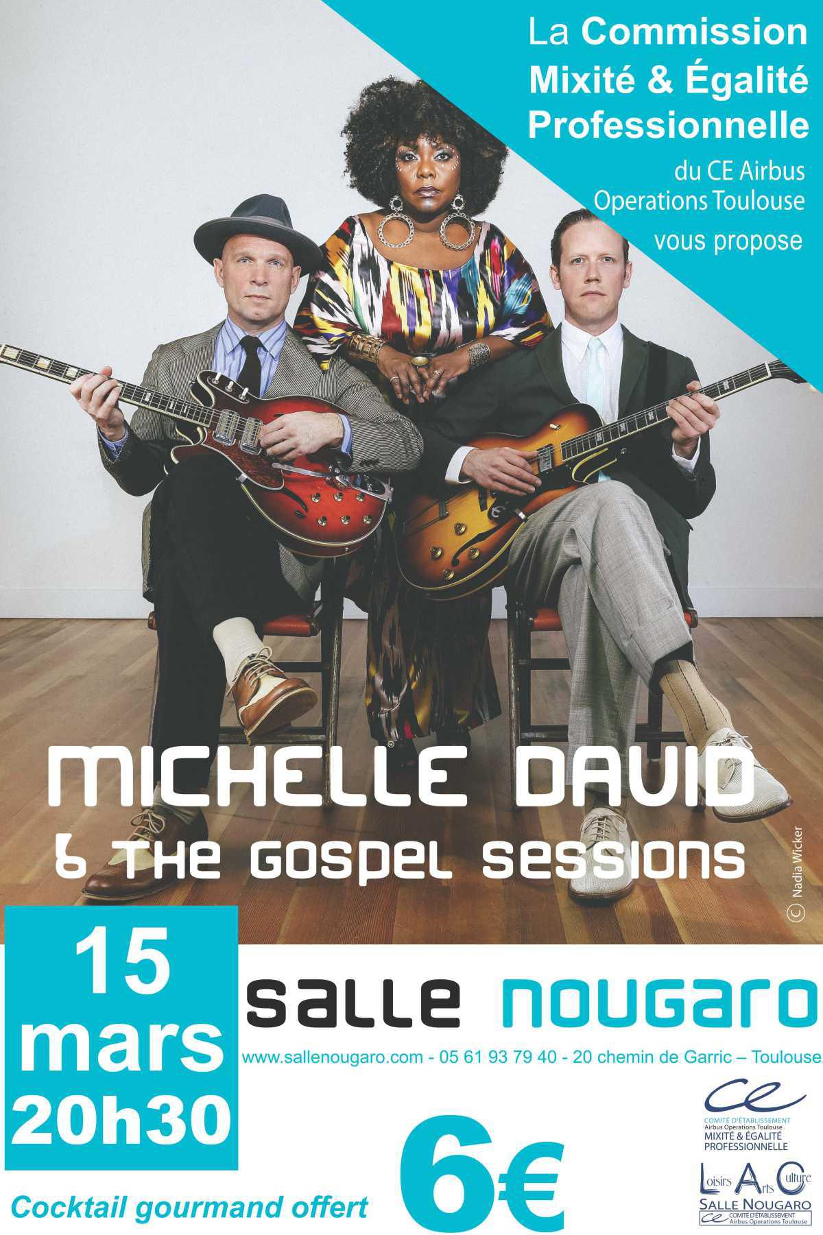 La Commission Mixité & Egalité vous propose un concert de Gospel à la salle Nougaro.