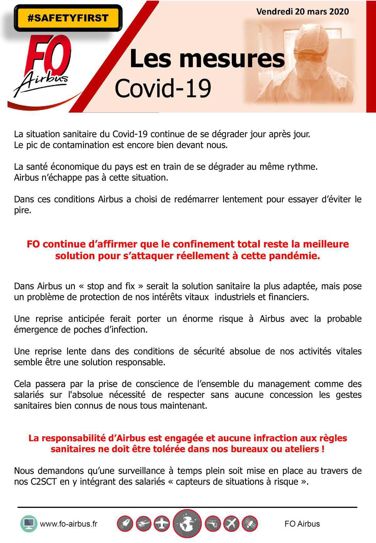Les Mesures / Covid-19