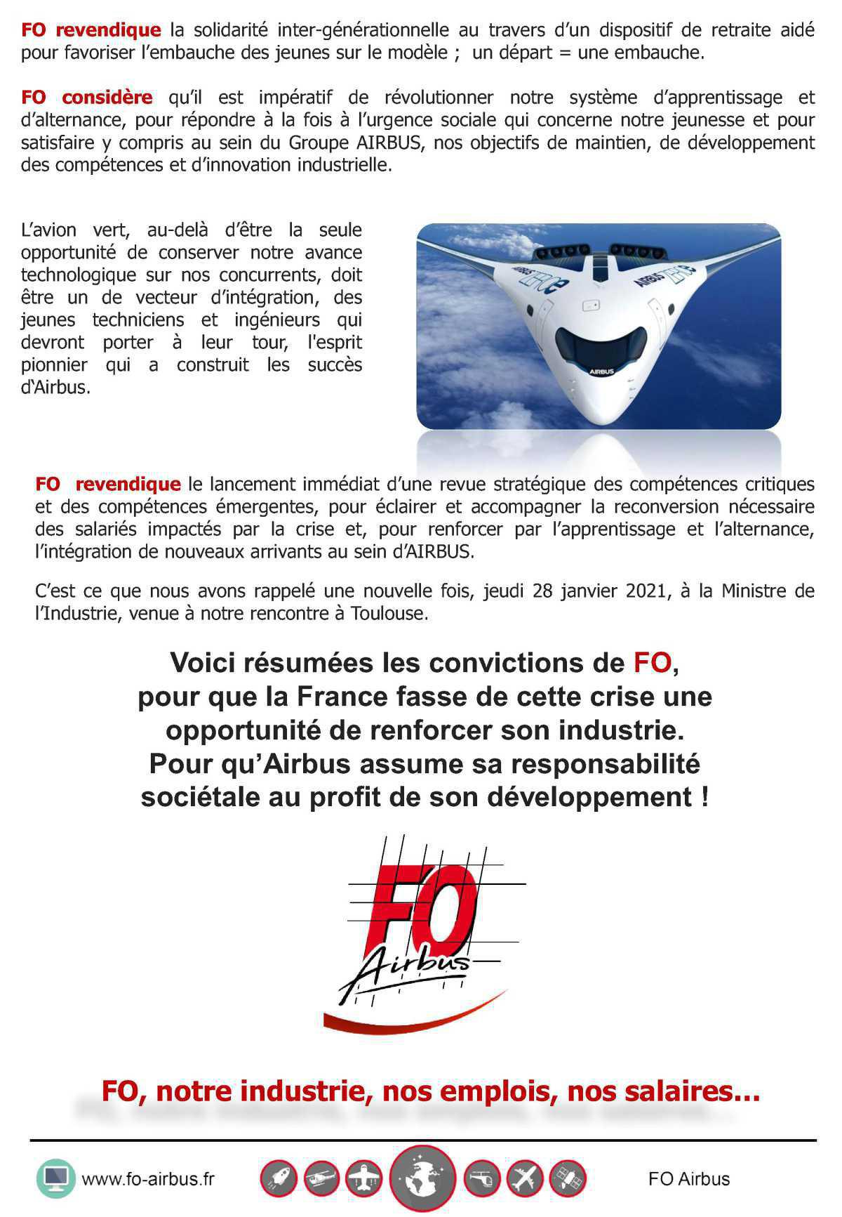 Capitaliser sur la crise pour renforcer AIRBUS Capitaliser sur la crise pour renforcer AIRBUS