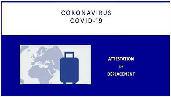 ATTESTATION DE DÉPLACEMENT DÉROGATOIRE ATTESTATION DE DÉPLACEMENT DÉROGATOIRE