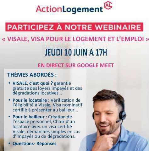 Action Logement: participez à notre webinaire ce jour à 17h00 Action Logement: participez à notre webinaire ce jour à 17h00