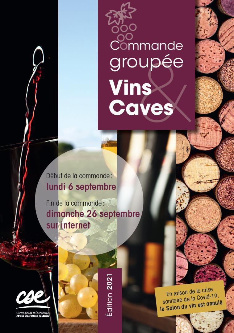 Commande groupée de vins et caves 2021 à la coopérative Commande groupée de vins et caves 2021 à la coopérative