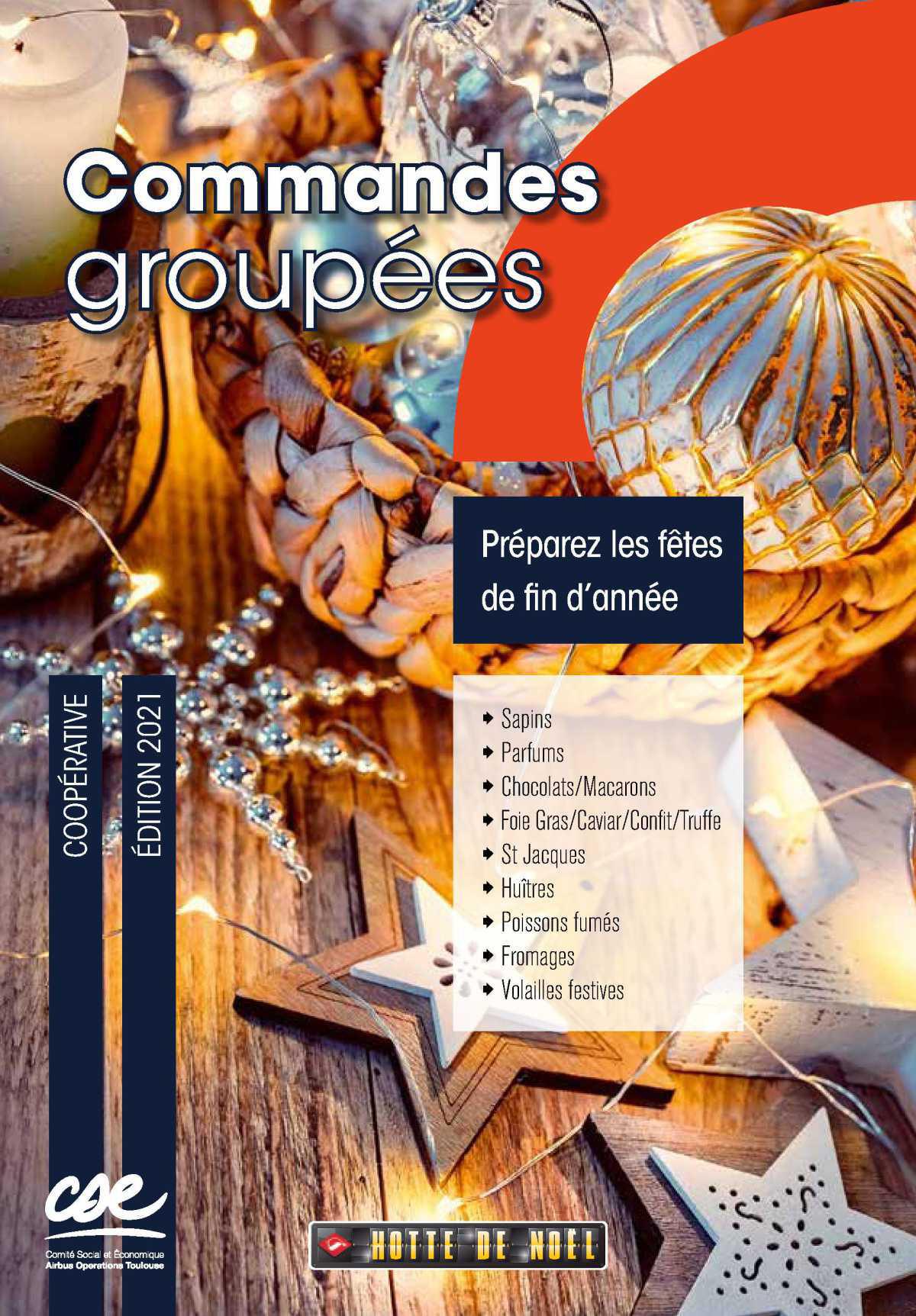 Commandes groupées de fin d'année de la coopérative Commandes groupées de fin d'année de la coopérative