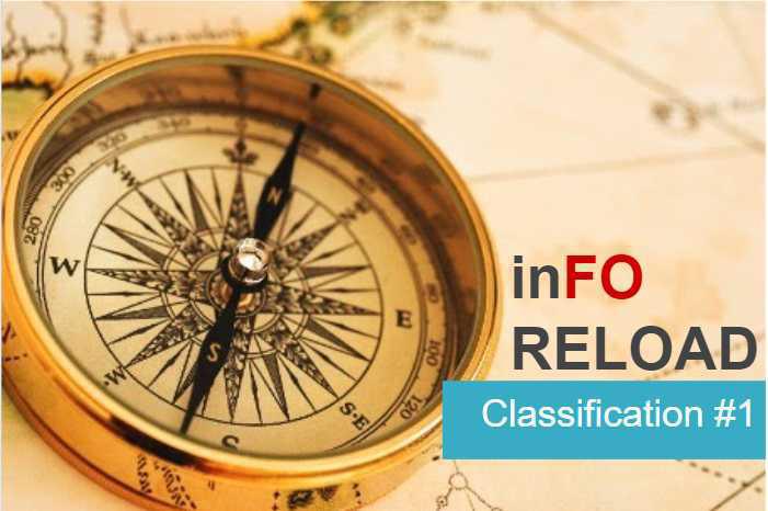 inFO RELOAD – Classification #1 inFO RELOAD – Classification #1