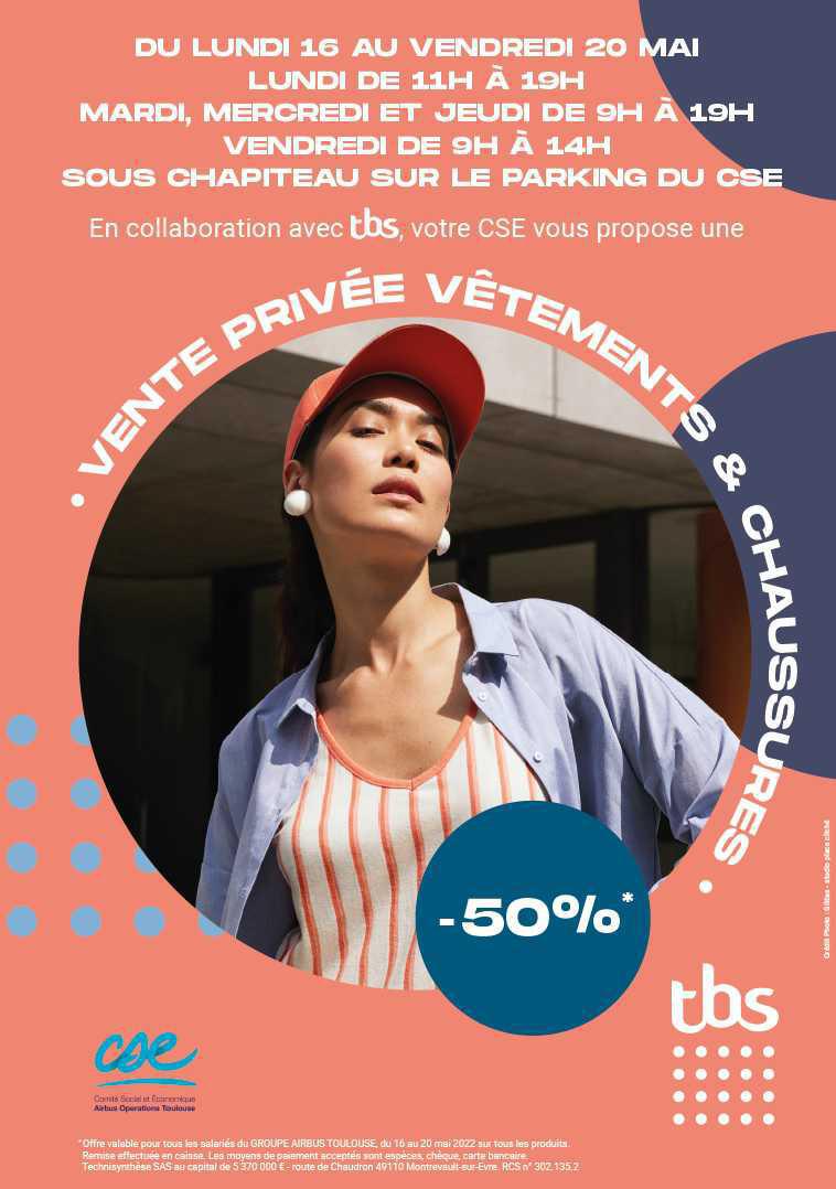 COOPÉRATIVE : Braderie TBS au CSE COOPÉRATIVE : Braderie TBS au CSE