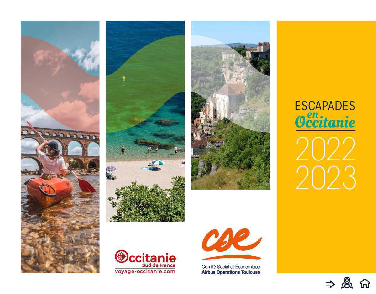 Vacances: Nouveau catalogue Escapades en Occitanie ! Vacances: Nouveau catalogue Escapades en Occitanie !