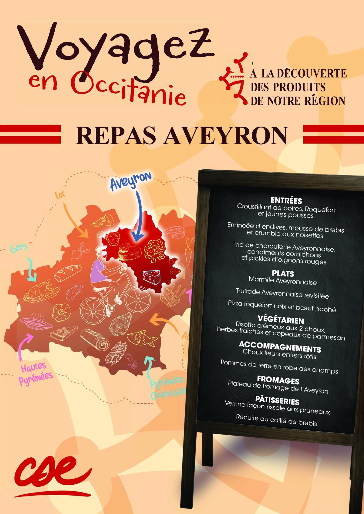 Restauration: Repas Aveyron