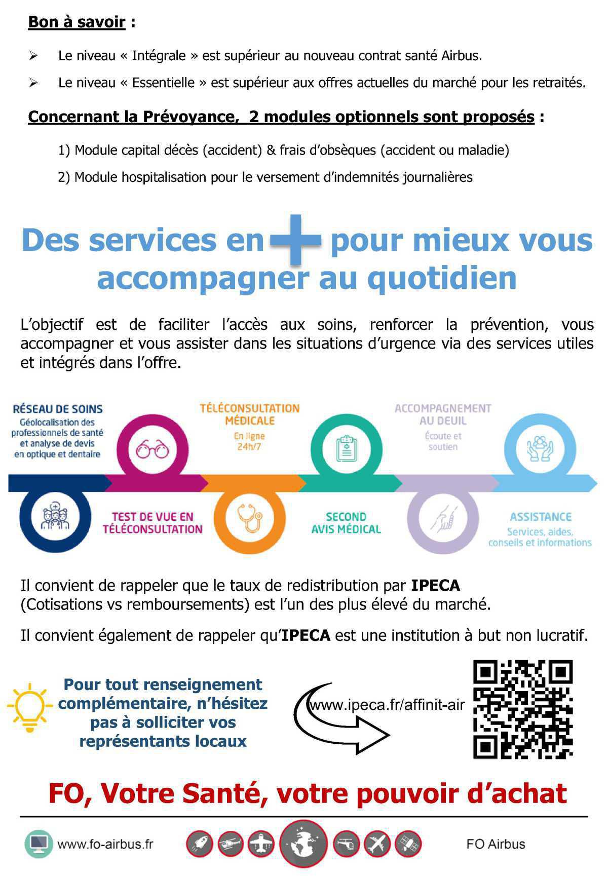 Nouveau contrat IPECA pour les futurs retraités