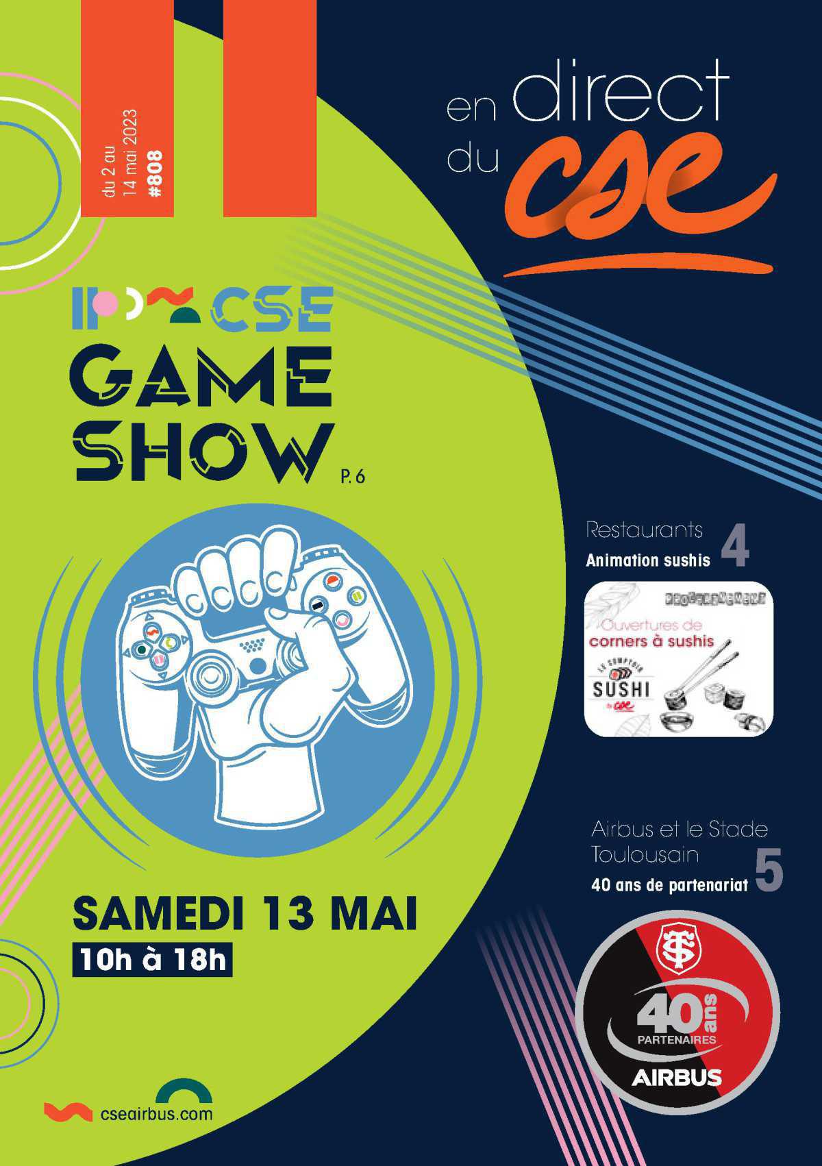 En Direct du CSE du 2 au 14 mai 2023