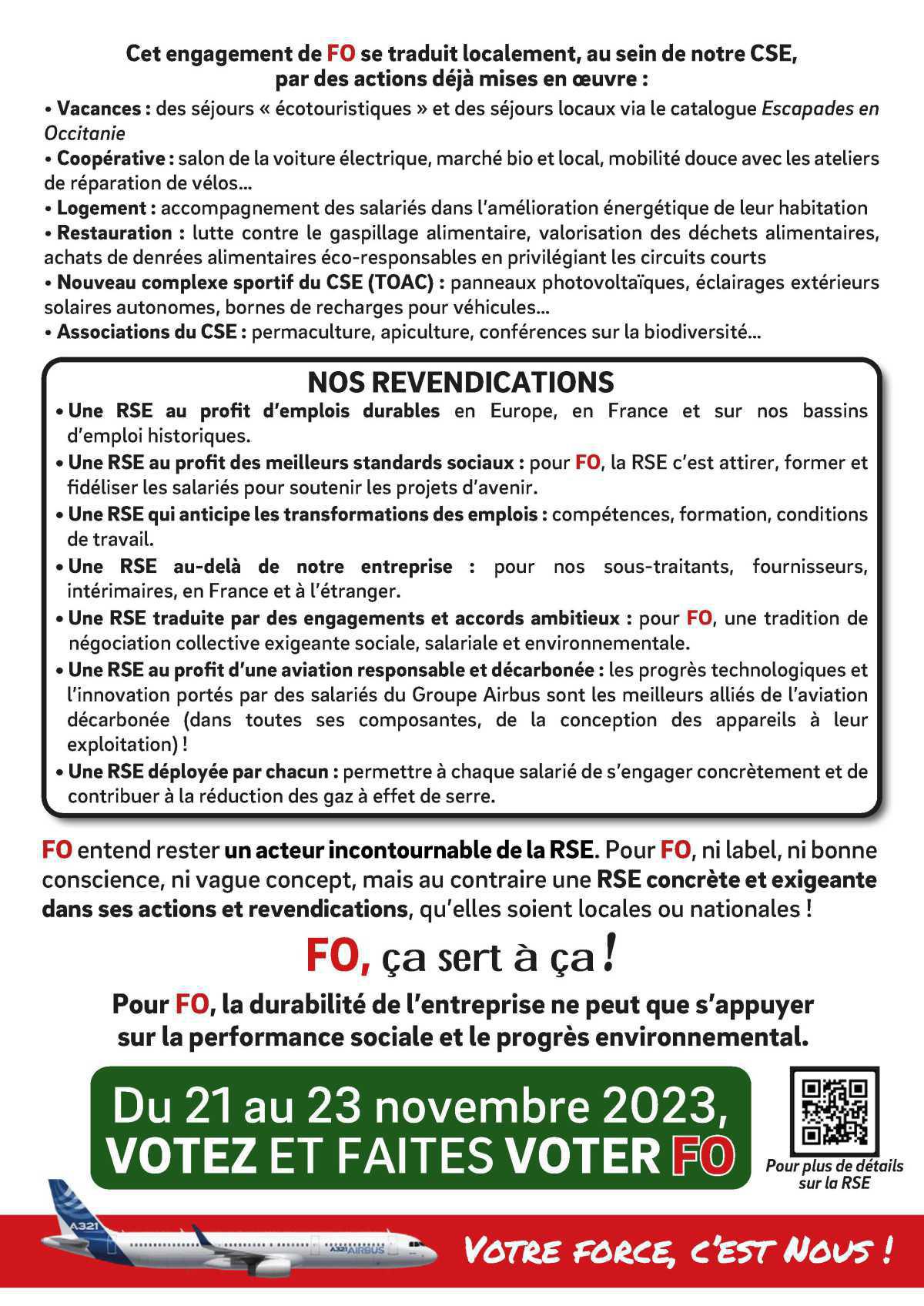 RSE, notre vision et nos convictions RSE, notre vision et nos convictions