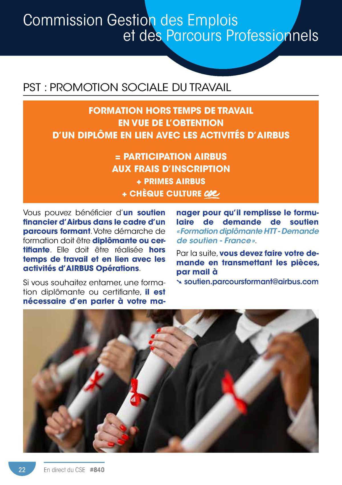 GEPP: Promotion Sociale du Travail, une aide financière à la formation