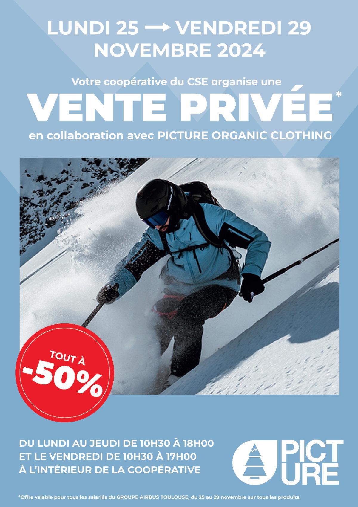 Vente privée PICTURE à la Coopé !