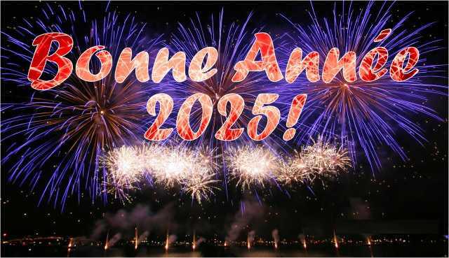 Bonne année 2025 !