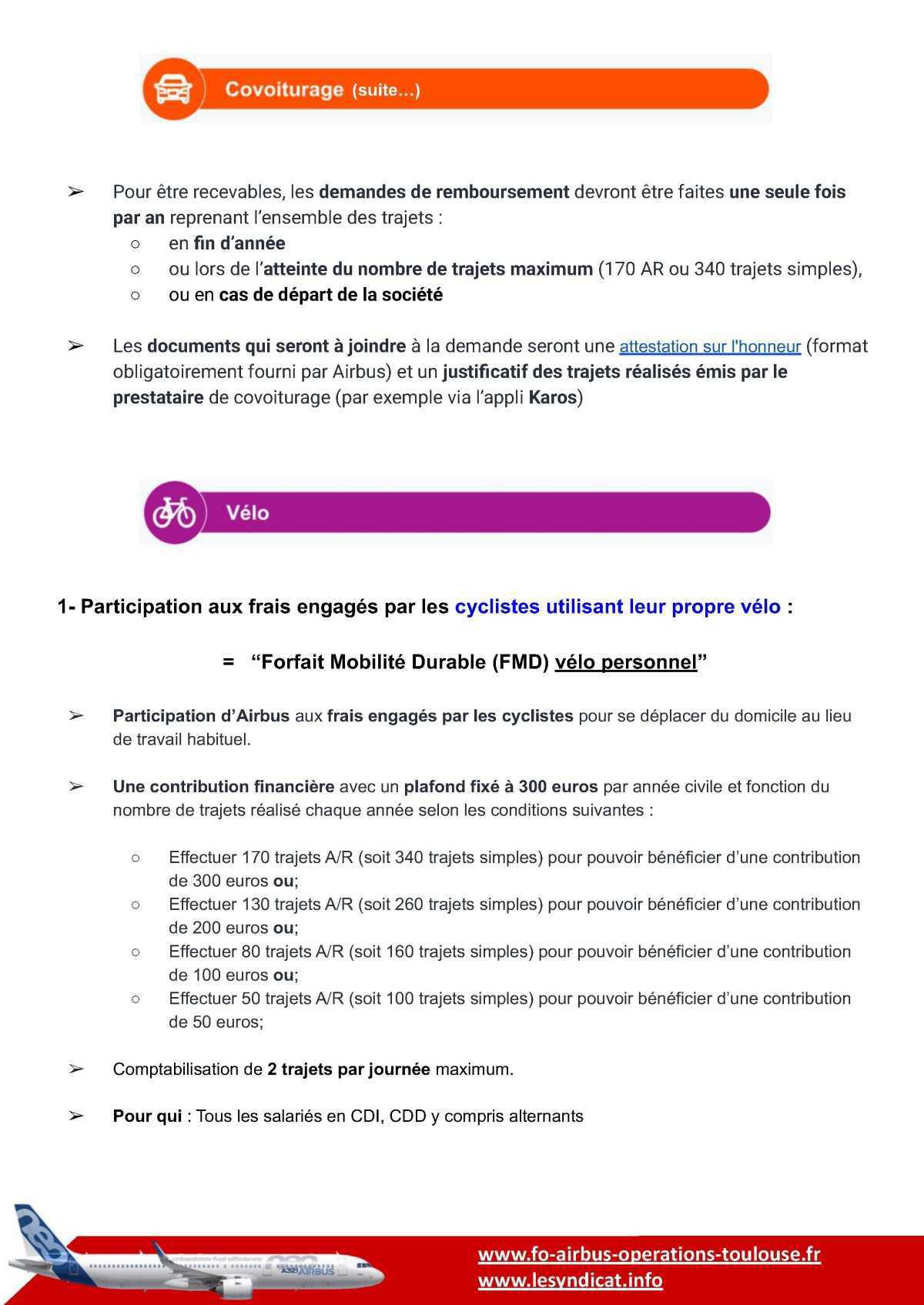 Mobilité des salariés Domicile-Travail, la marche à suivre.