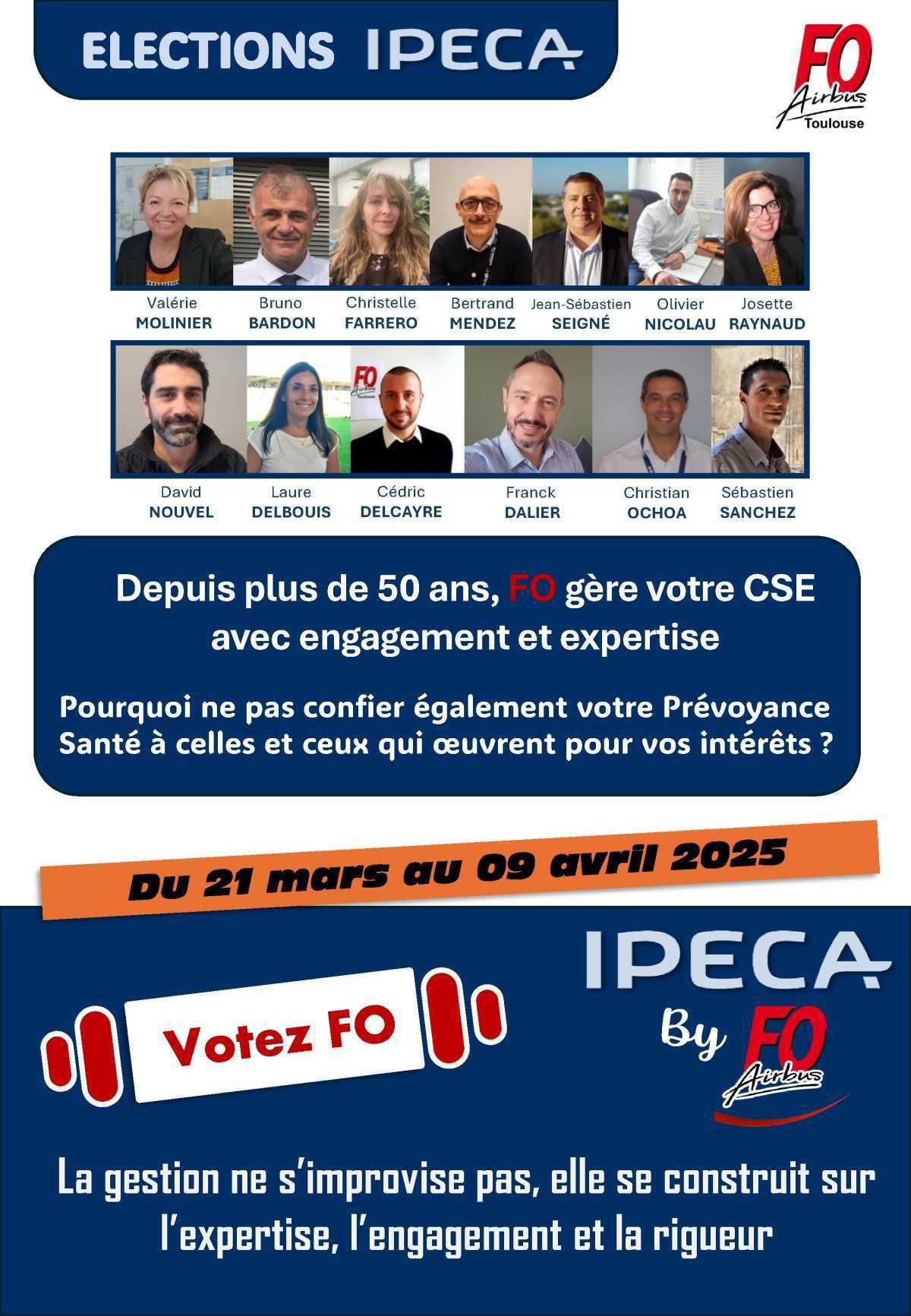 🗳️ Élections IPECA 2025 : Il est encore temps de voter ! 🗳️ 🗳️ Élections IPECA 2025 : Il est encore temps de voter ! 🗳️