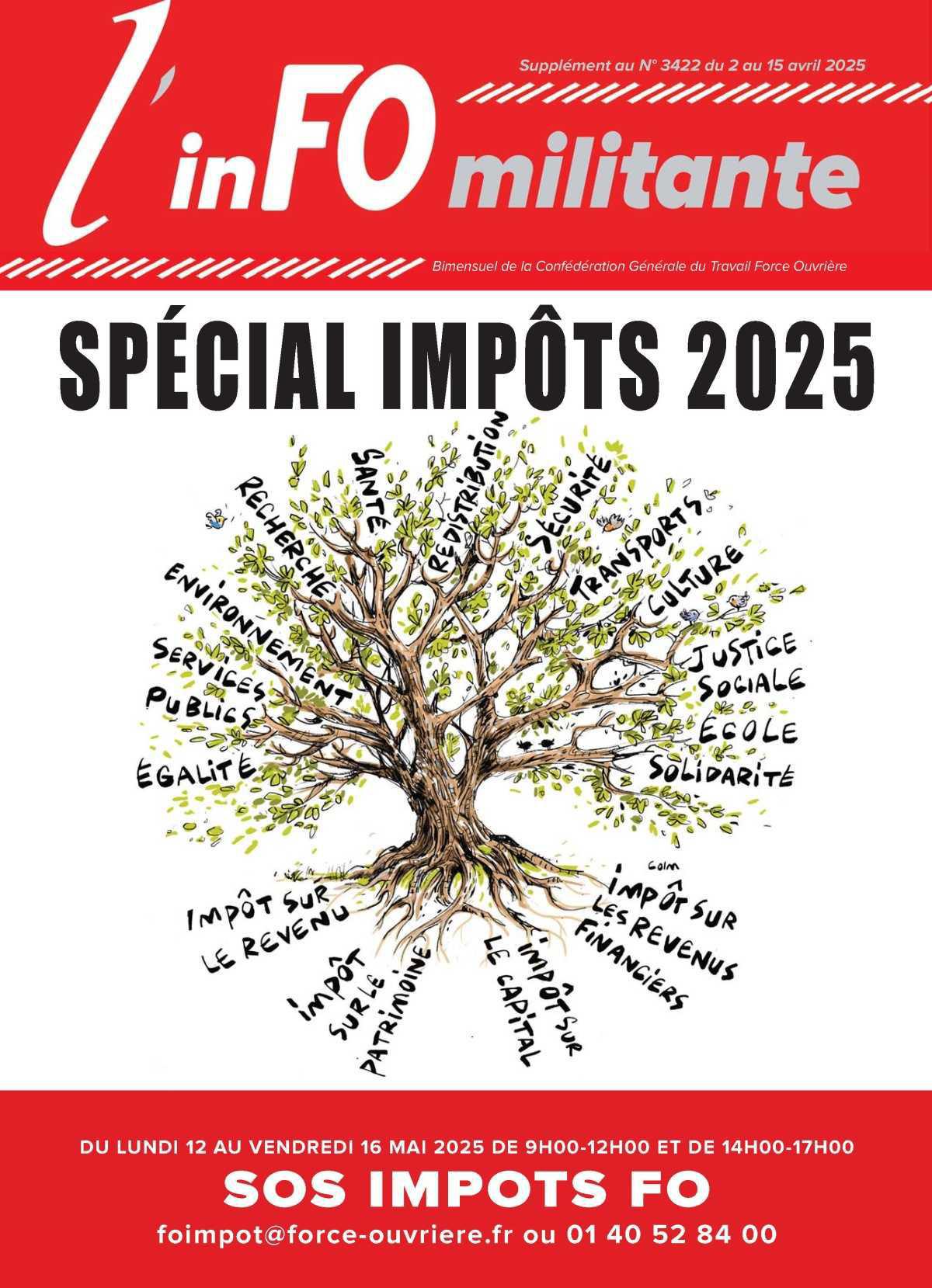 Spécial FO Impôts 2025