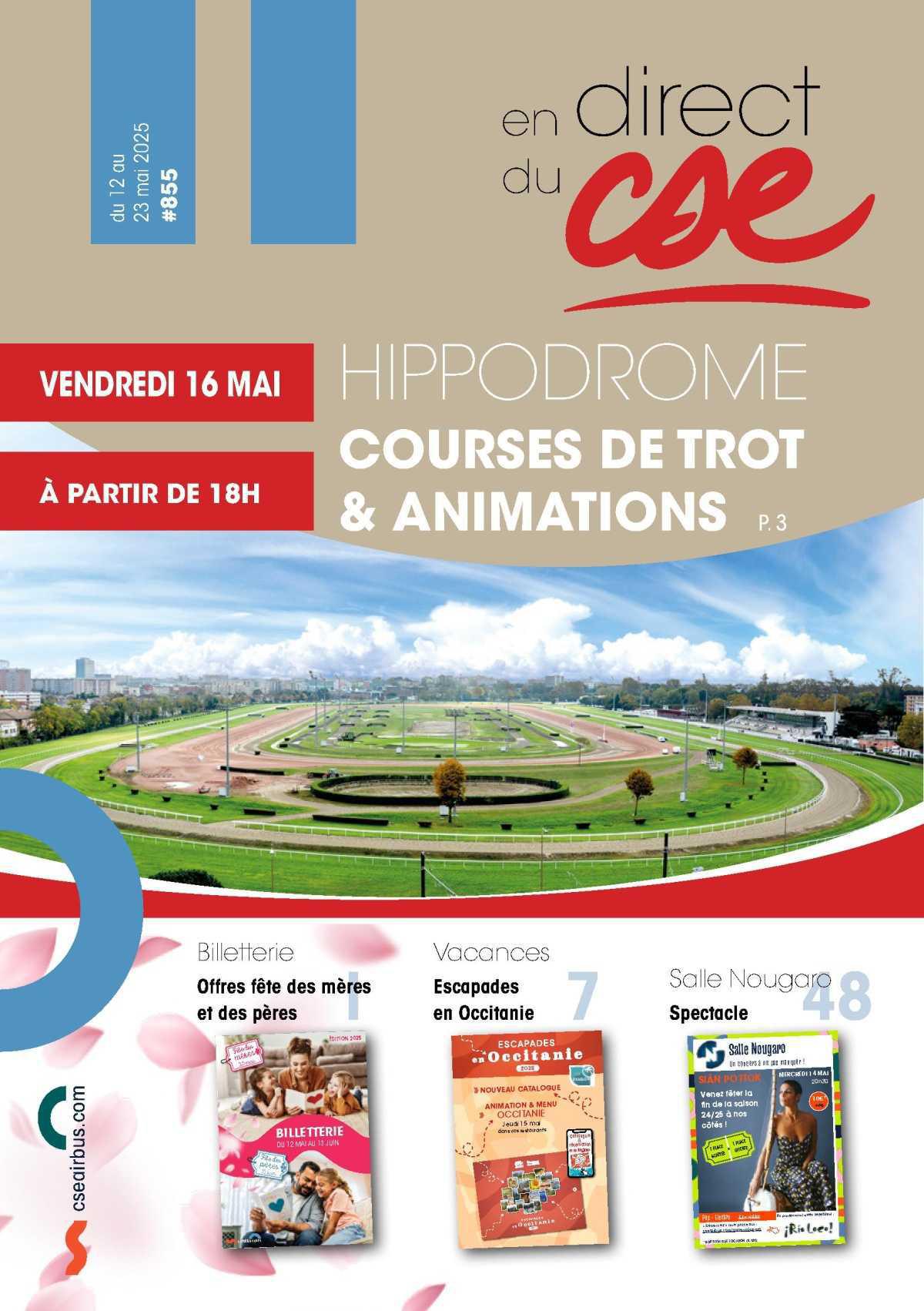 En Direct du CSE du 12 au 23 mai 2025