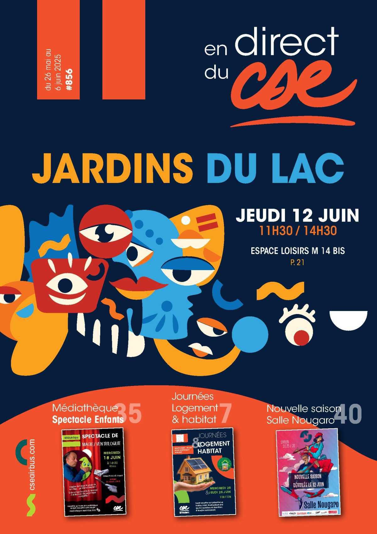 En Direct du CSE du 26 mai au 6 juin 2025