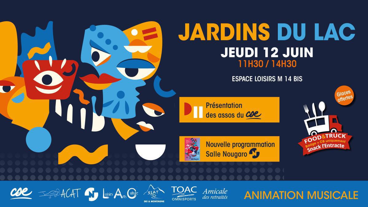 Les Jardins du LAC - profitez des animations au M14 bis ! Les Jardins du LAC - profitez des animations au M14 bis !