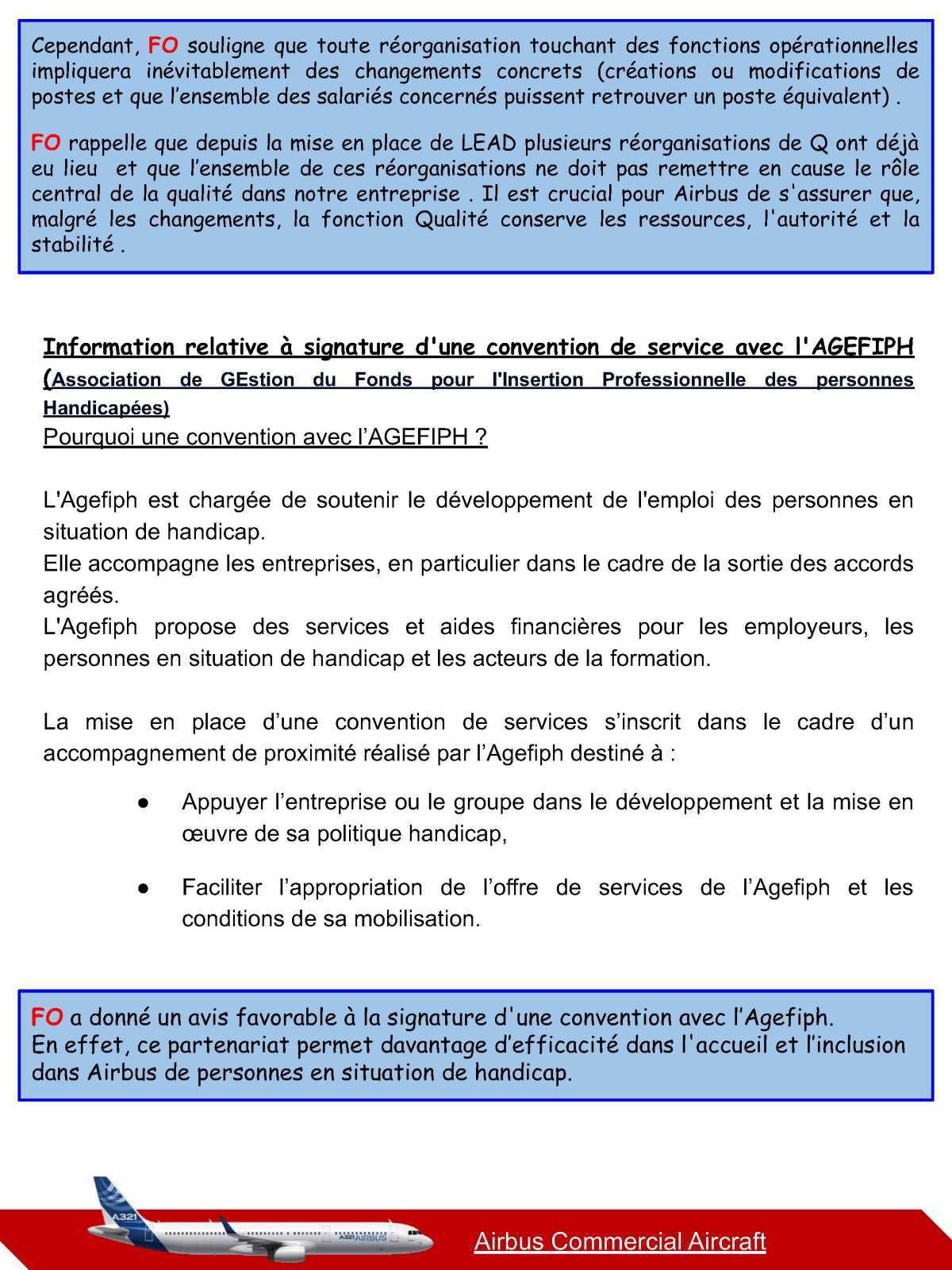 Compte rendu du CSE-C Airbus Commercial Aircraft du 22 septembre 2025