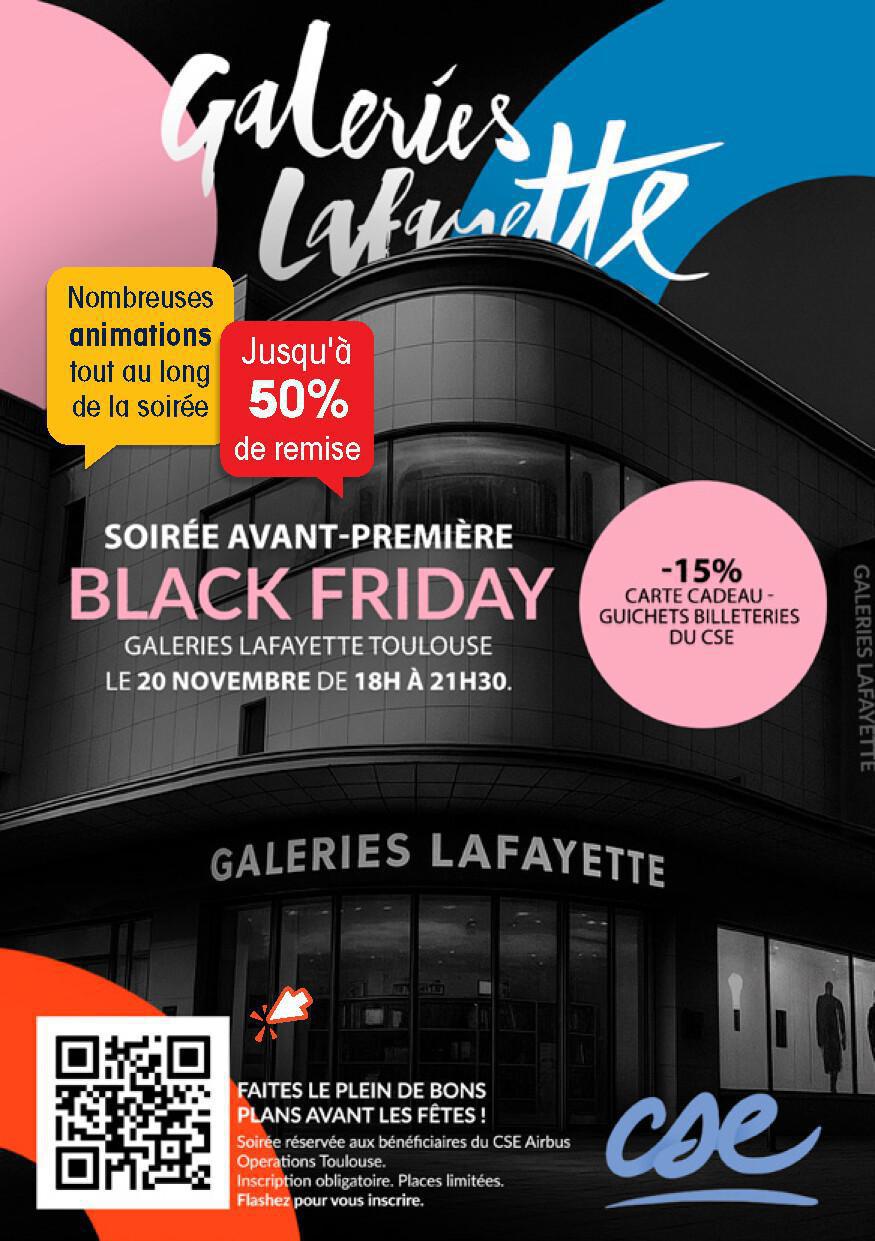 CSE: Invitation soirée privée Galeries Lafayette CSE: Invitation soirée privée Galeries Lafayette