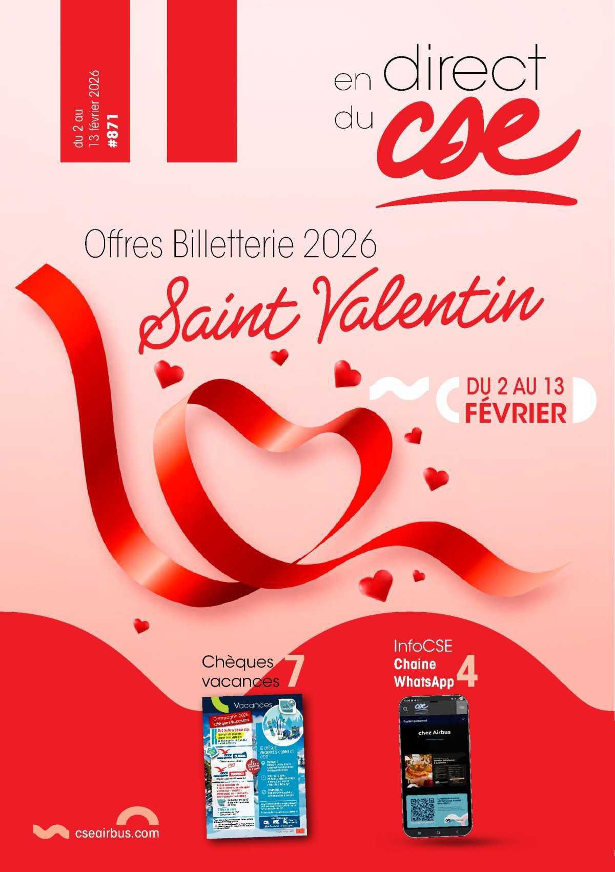 En Direct du CSE du 2 au 13 février 2026