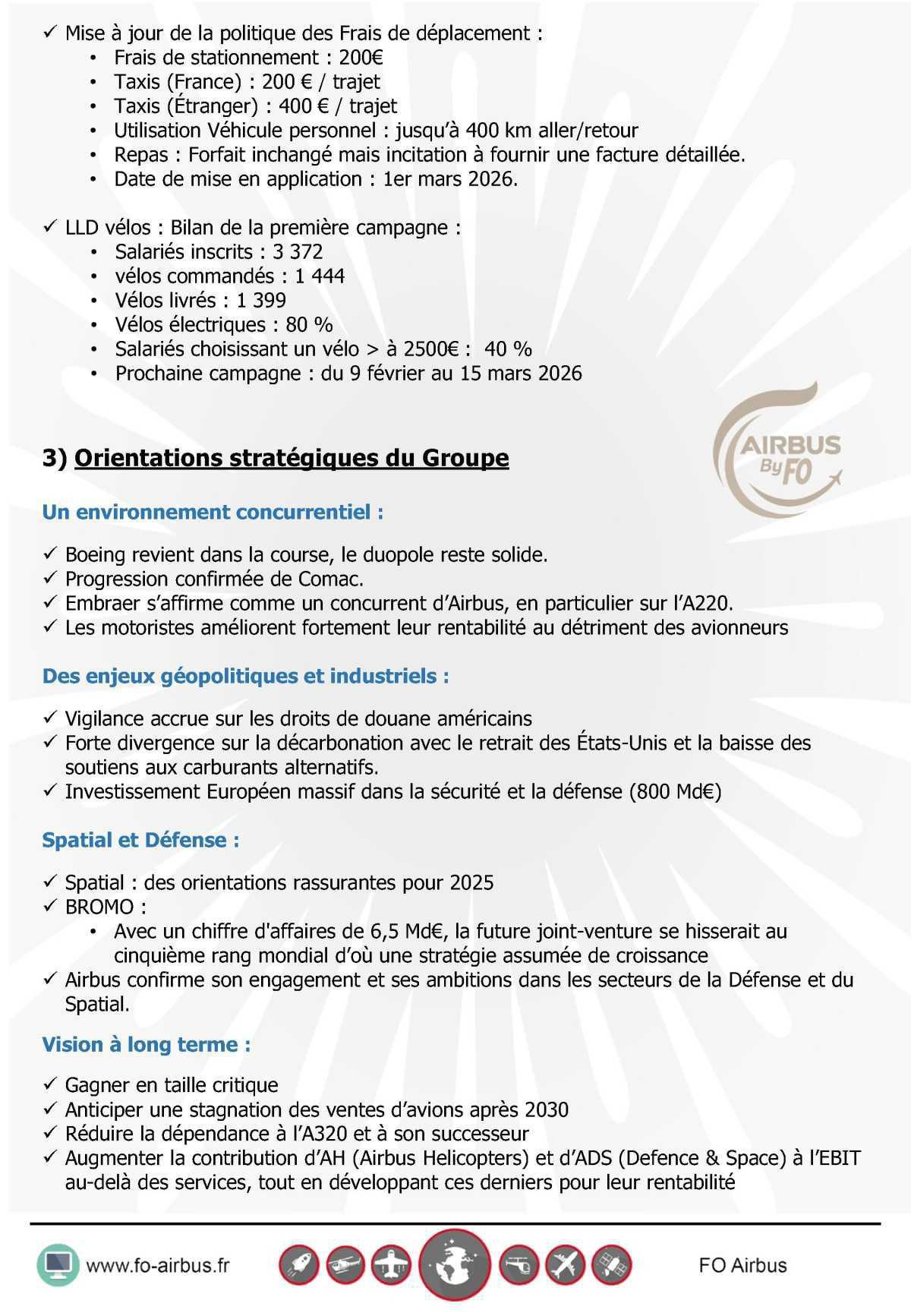 Compte-rendu du CGA-F du 28 janvier 2026