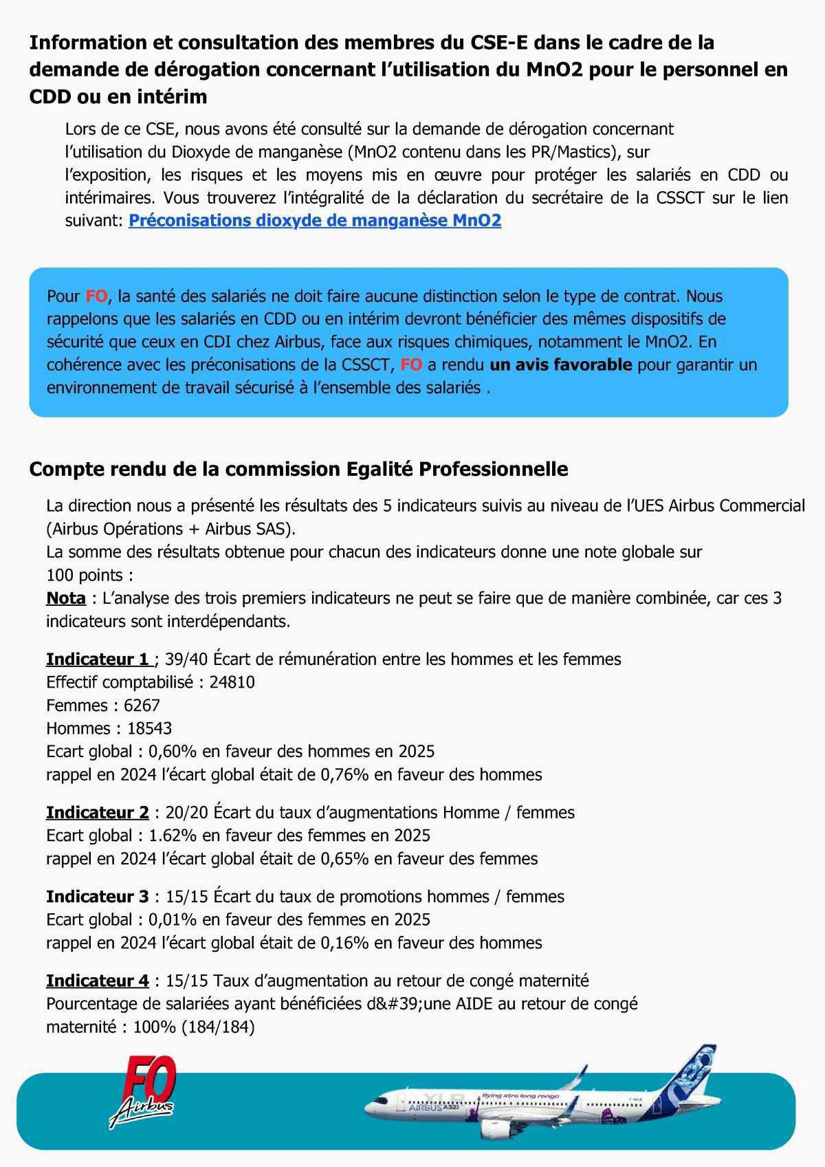 Compte rendu du CSE-C Extraordinaire du 23 Février 2026 et du CSE-E du 27 Février 2026 d’Airbus Commercial Aircraft