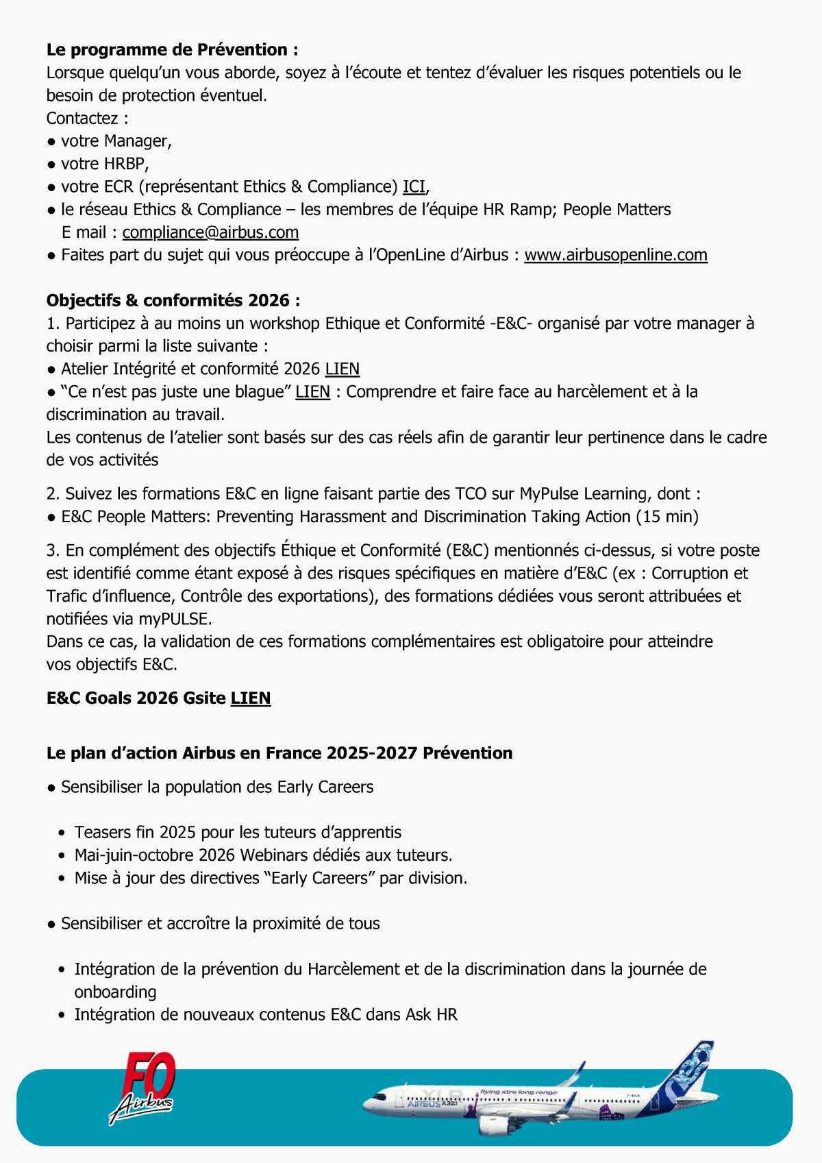 Compte rendu du CSE-C Extraordinaire Airbus Commercial Aircraft du 01 Juin 2026 et du CSE-E du 29 Mai 2026