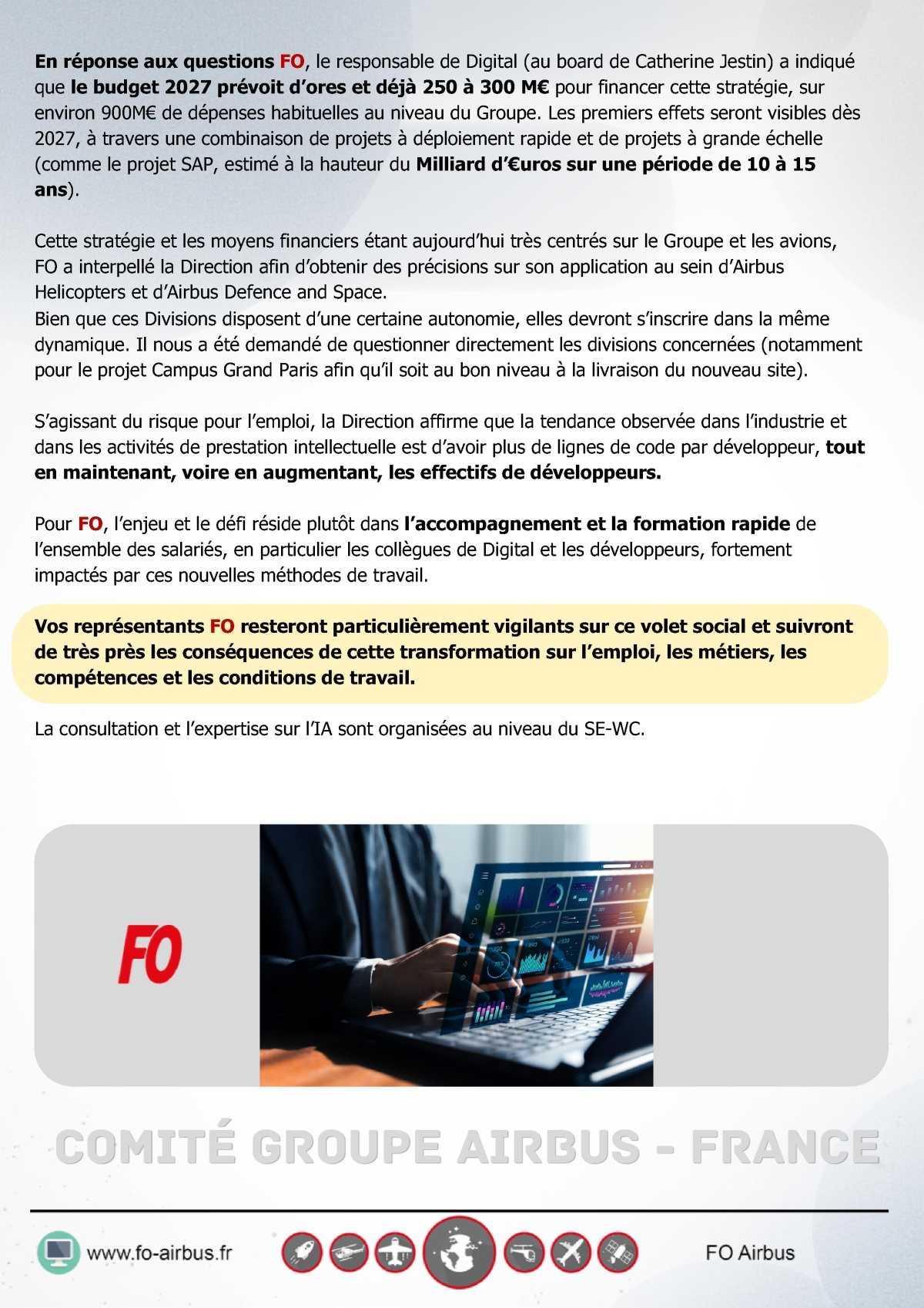 Compte rendu du CGA-F du 3 septembre 2026