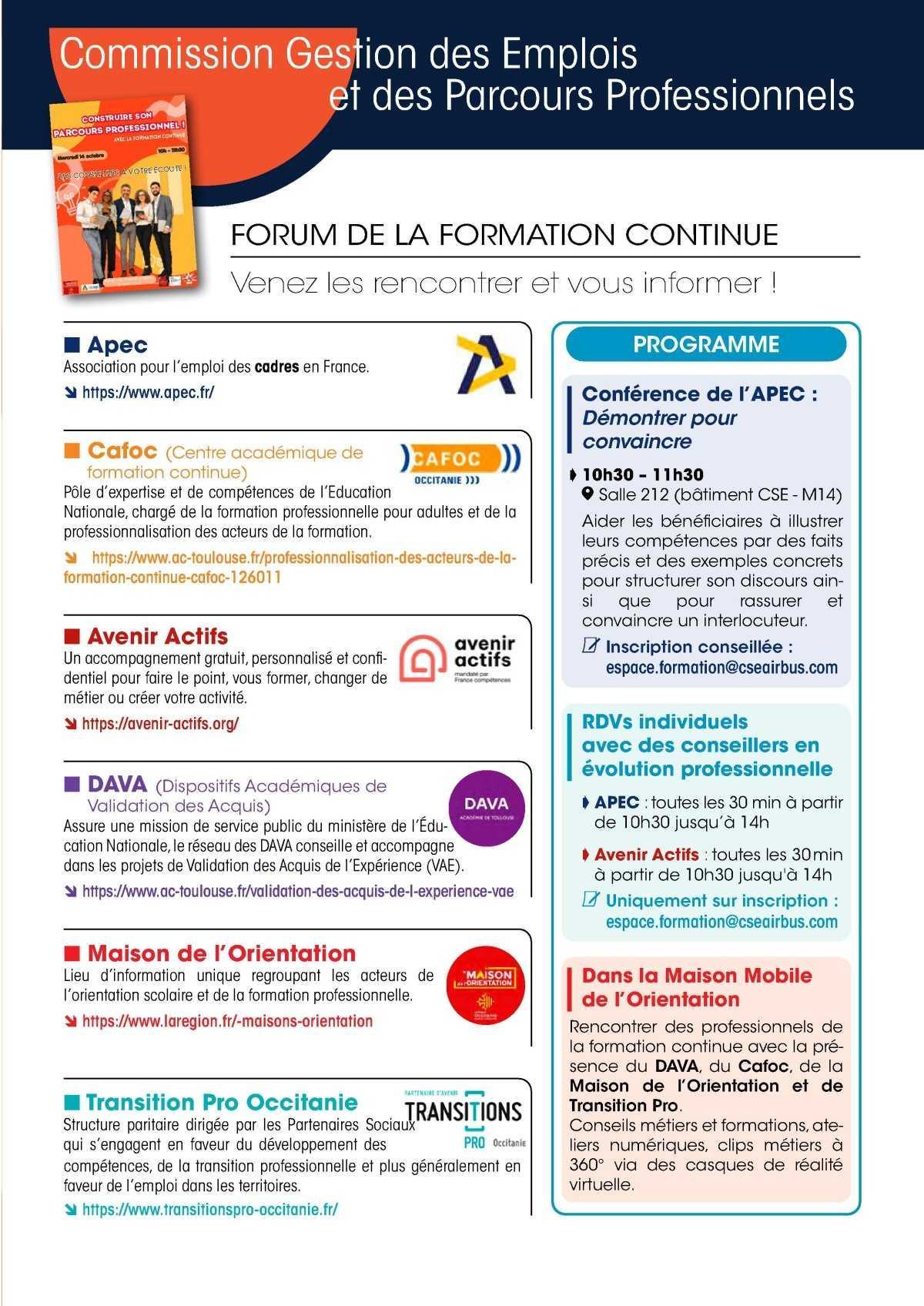 GEPP: Construire son parcours professionnel avec la formation continue !
